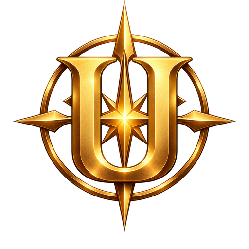 Emblema dorado de Umbral Enigmas